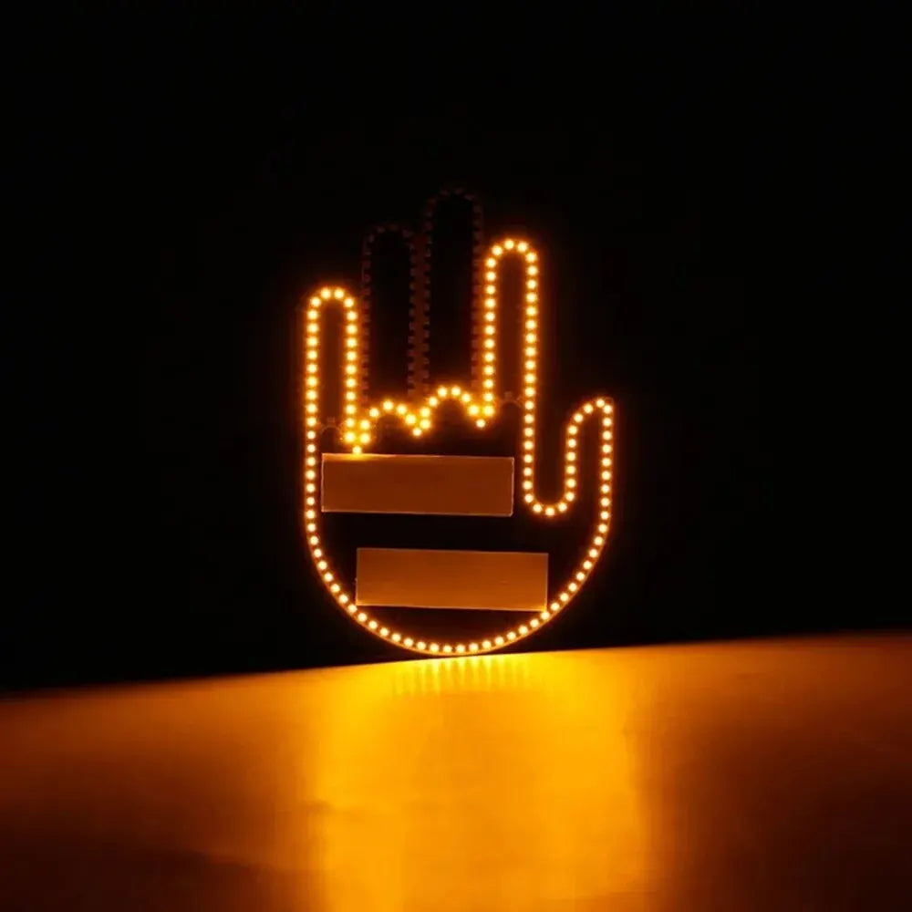 Gesture Glow Car Signal Light