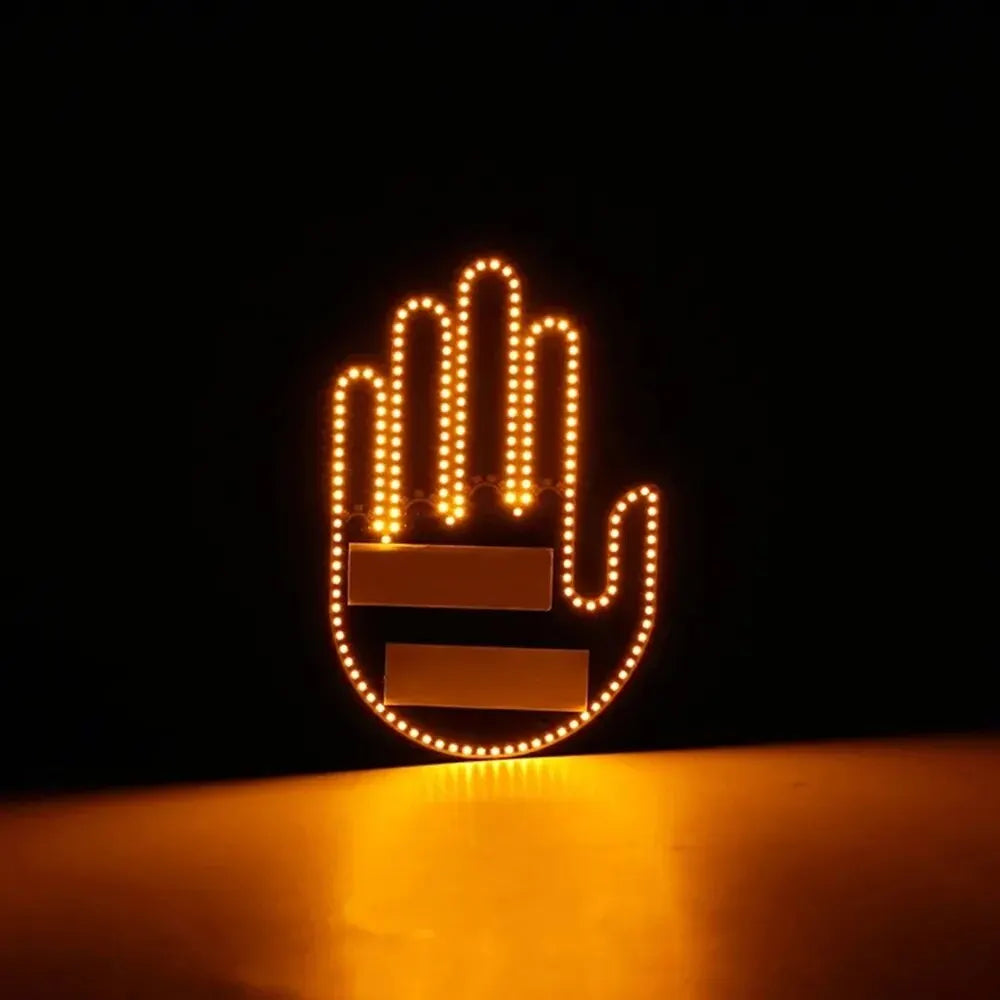 Gesture Glow Car Signal Light